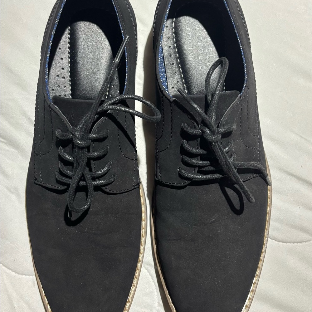 Perry Ellis Portfolio Ultra Foam Black Men's Shoes